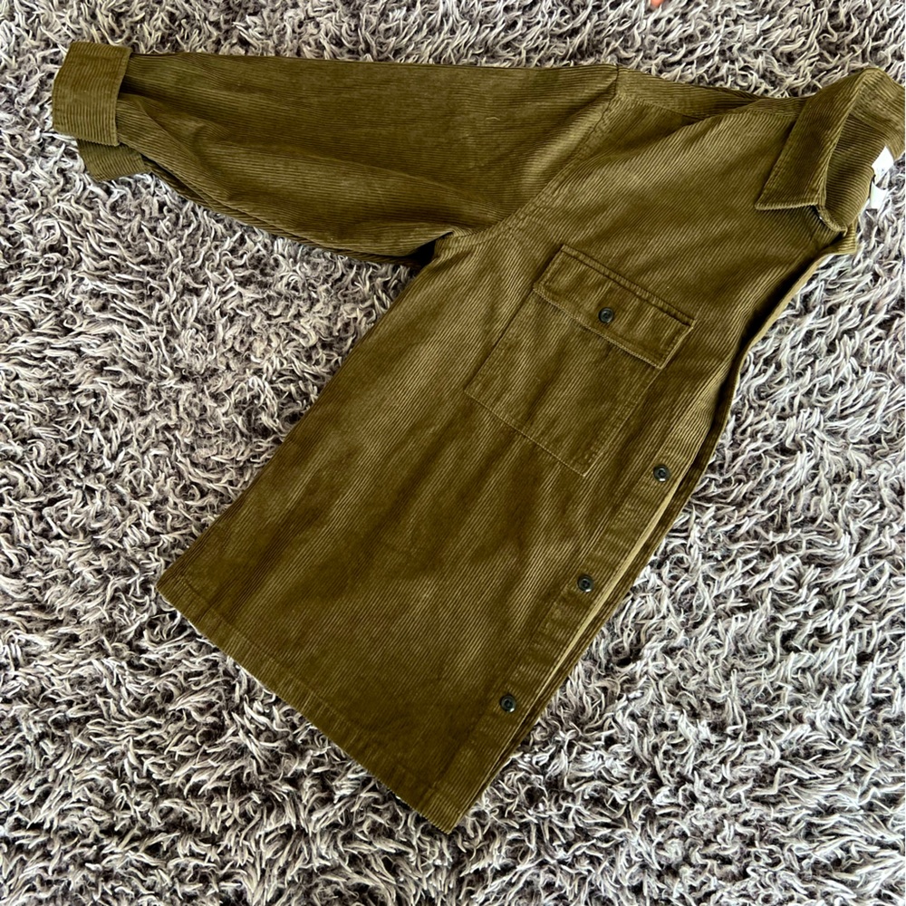 H&M Corduroy Shirt/Jacket XXL; Military Green - Original Price $70 | $45 OBO